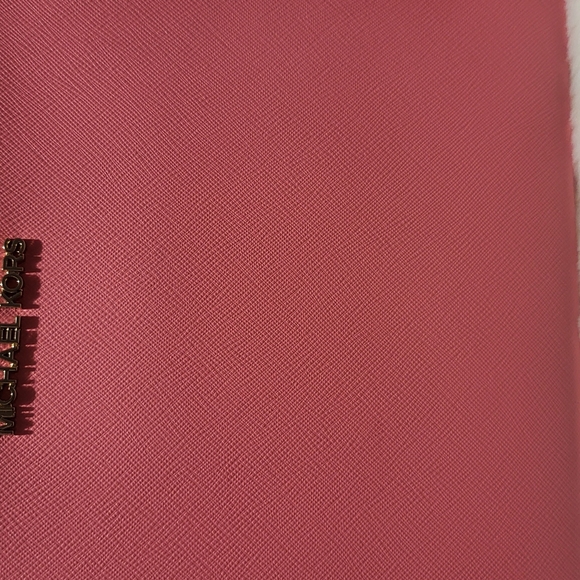 Michael Kors Pink Saffiano Leather Wristlet - Picture 8 of 9